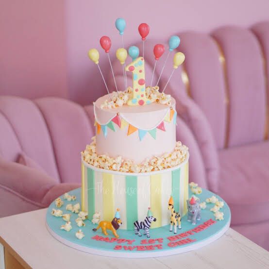 1 Year Baby Boy Cake 2 kg 